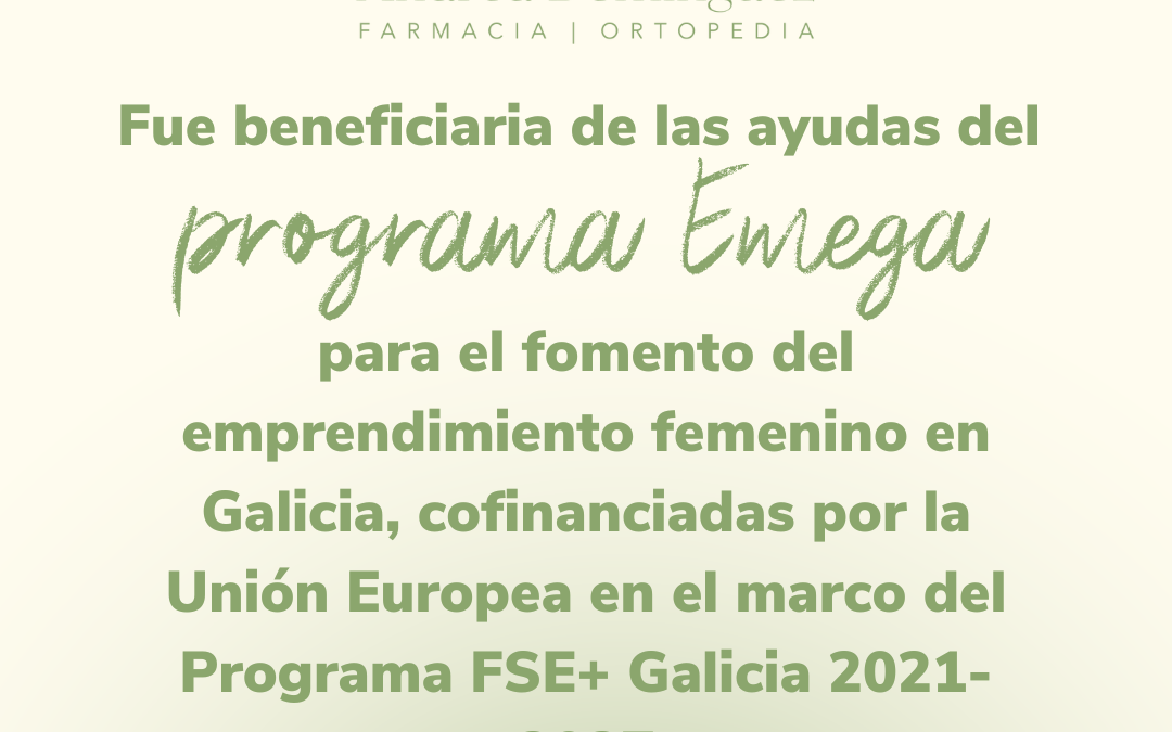 Farmacia Andrea Domínguez, beneficiaria programa EMEGA